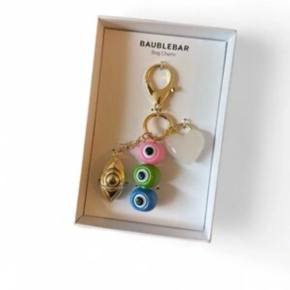 BaubleBar Multicolor Evil Eye Charm